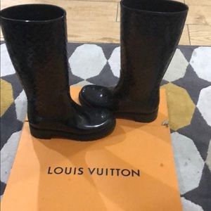 Louis Vuitton rain boots